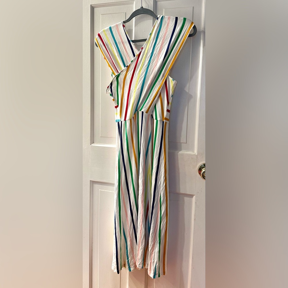 ModCloth “Alicia” Rainbow Stripe Sundress - Size S - EUC!